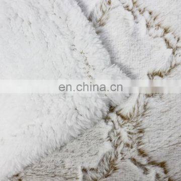 Faux Fur Reversible Throw Blanket Super Soft Fuzzy Fur Sherpa Blanket Warm Winter Blanket photo-6