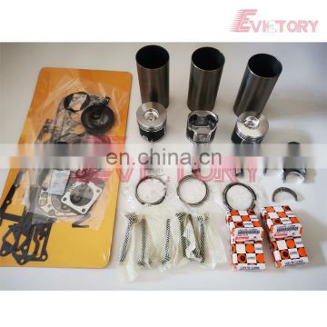 For YANMAR 3TNV88 piston ring cylinder liner kit