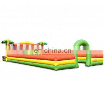 Jungle Theme Inflatable Horse Eerby Running Race Track Games For Events