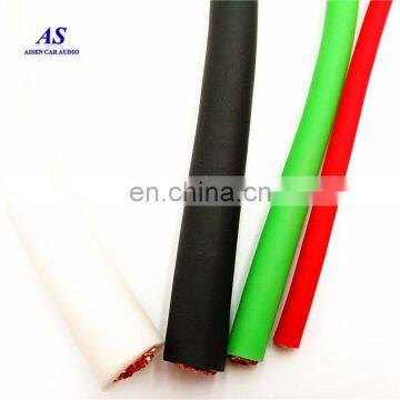 Good Quality Car Audio Power Ground Battery Cable 1/0 OFC Wire With Flexible Blue Jacket photo-4