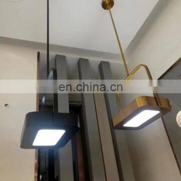 Modern Indoor Designer Luxurious Decorative Hanging Metal Shade Pendant Lighting photo-5