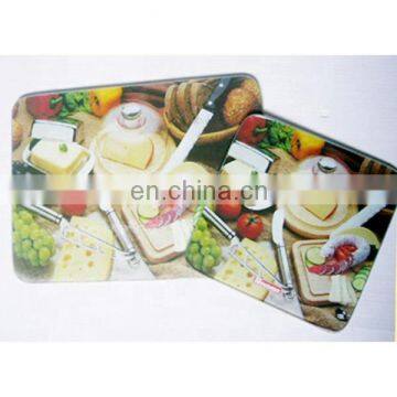 decal chopping board tempered glass cutting board kitchen