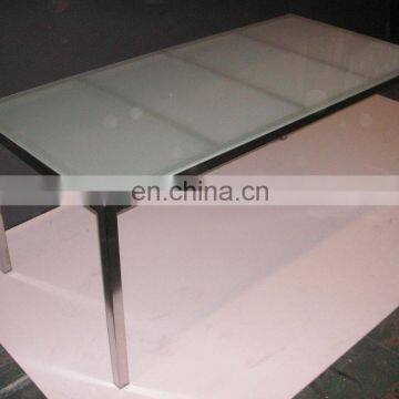 High Quality Frosted Glass Table Top With EN12150 Certificate photo-5