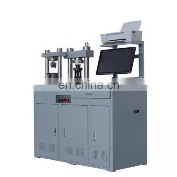 YAW-300KN electro hydraulic servo compression/bending tester price gold supplier