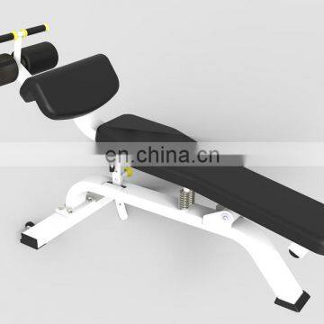 2019 Hot Sale Public gym equipment fitness machine Decline Bench (Luxury)/Adjustable Bench/Incline Bench