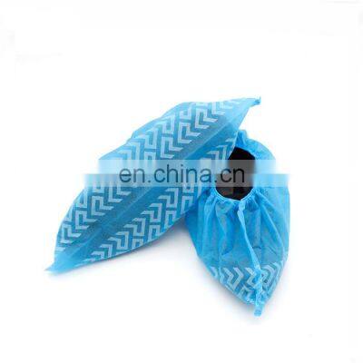 women ddp  automatic biodegradable one size nurse non woven pp anti slip shoes protector cover for hospital