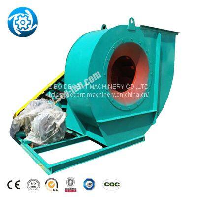 v-belt driving high volume exhaust fan blower