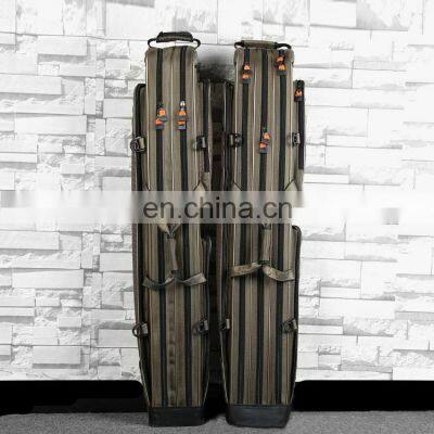 1.25m Waterproof Fishing Rod Bags Tool Storage Fishing Tackle Rod Bag With Stand