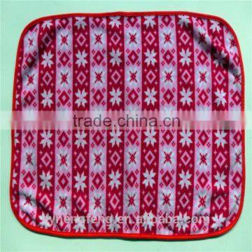 Wholesale printing polar fleece blanket knee towel