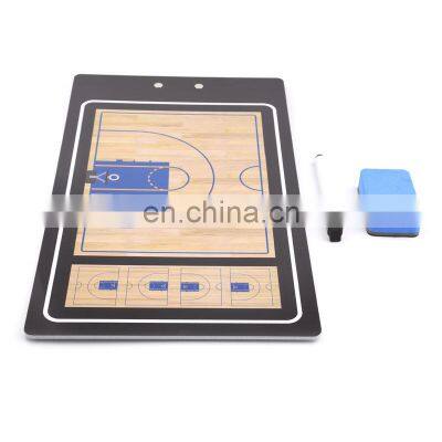 Wholesale High Quality Portable Basketball Board Teaching And Training Tactics Coach Magnetic Tactical Board Erasable Marker