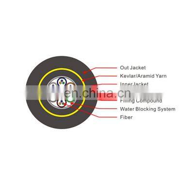 High Quality Outdoor Optical Fiber Cable Adss Fiber Optic Cable 1Km Price photo-5