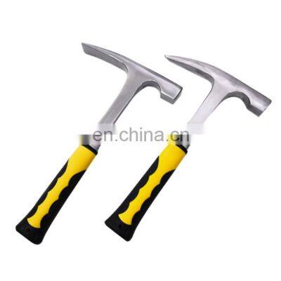 High Quality Wholesale One Piece Carbon Steel Roofing Hammer With Fiberglass Handle