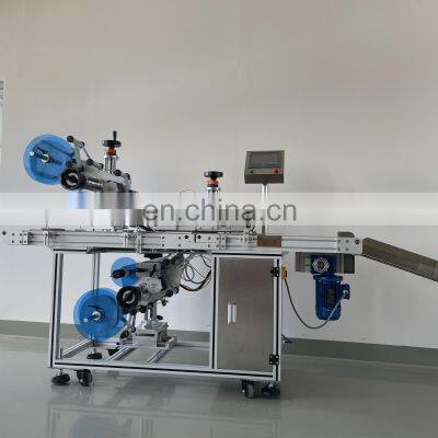 Factory Price Full Automatic Top and Bottom Flat Labeling Machine and Double Sides Adhesive Sticker Labeler photo-4