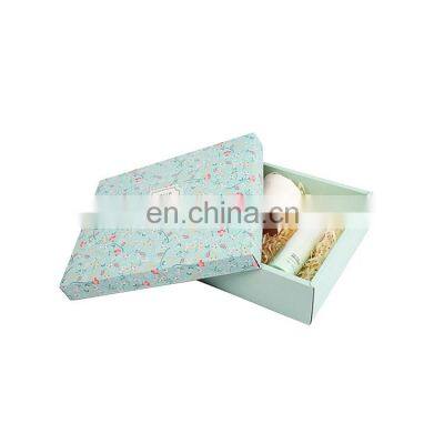 custom art paper printing and logo uv coating luxury gift boxes with cmyk product packaging small box