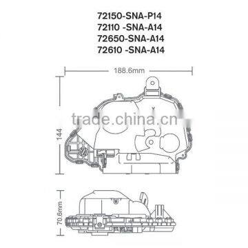 HondaFit Vehicle Central Door Locking Actuator photo-2