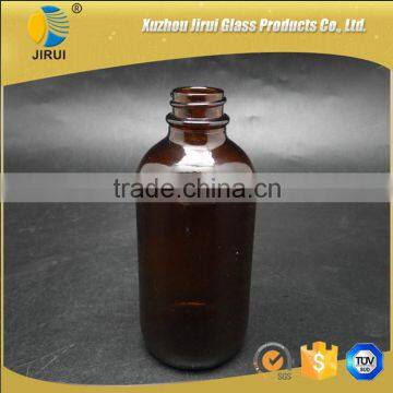 60ml Amber Essential Oil Glass Bottle Boston Round Dropper Bottle photo-3