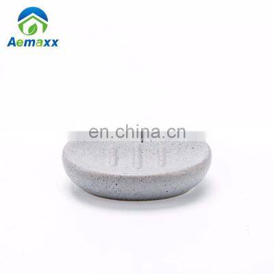New Stone Marble Surface Bathroom Accessory Ceramic Toilet Brush Holder photo-3