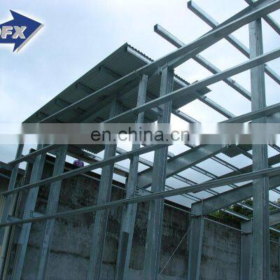 Prefabricated Wide Span Steel Structure Shed Low Cost Prefab Light Steel Workshop Building Structural Steel Fabrication New