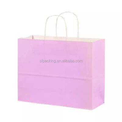 kraft paper clothing shopping bags wholesale