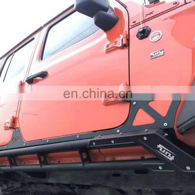 Side skirts  for Jeep wrangler JK JL  07+ exterior accessories black for jeep auto parts from Maiker