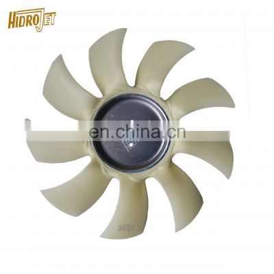 HIDROJET excavator part cooling fan 9 blades 4 holes E313 fan for E313 313