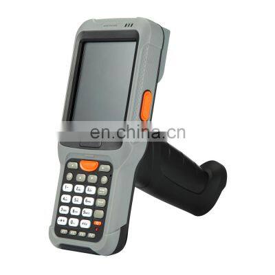 Rakinda 3.5 inch Android Handheld Mobile Data Collector Barcode Scanner PDA with 0.15 to 15 Meters Long Reading Distance