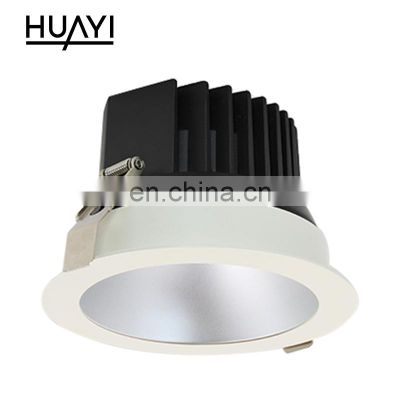 HUAYI High Brightness Indoor Hotel Commercial 25watt Ultra Thin LED Down Light Ceiling Recessed Downlight