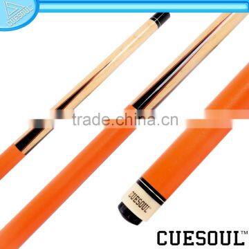CUESOUL Quick Release 1/2 Pool Cue, Maple Shaft, Hardwood Butt With Decal