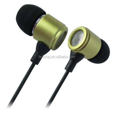 Metal Material in Ear Earpieces Voice Changer Earphone 3.5mm Headphone Jack