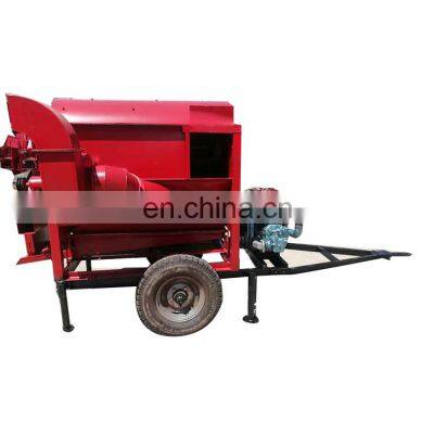 Tractor add bigger wheel paddy rice thresher machine/paddy corn seed separator machine