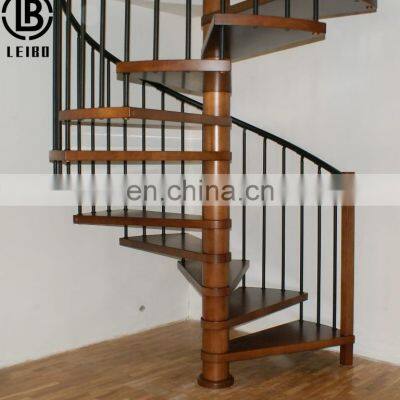 Foshan Indoor Art Metal Stairs Stainless Steel Structural Design Spiral Staircases photo-2