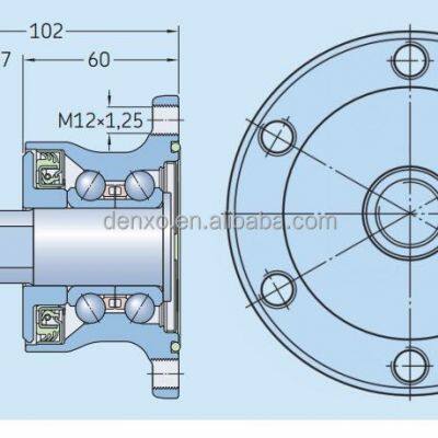 BAA-0006 Agri Hub Bearing for Farm Tractors photo-2