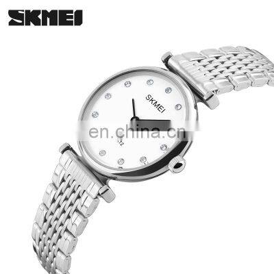 Guangzhou Watch Market Prices 1223 Hot Brand Skmei Trend Design Quartz Watch Women Bracket Lady