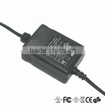 UL/CE/FCC/ROHS approval switching power adapter 15v dc power jack plug adapter