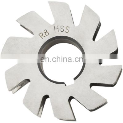 HSS material concave semicircle three-sided edge R cutter milling cutter R1R2R8R10R20 woodworking tools Milling cutter