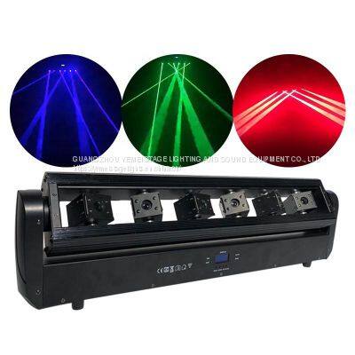 Factory Price 6 Eye Moving Laser Dj Stage 6 Eyes RGB Red Green Blue-laser Moving Head photo-5