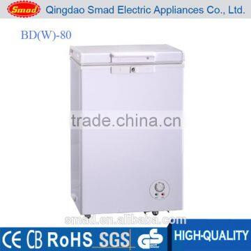 Hot selling 80l Small Mini Commercial Deep Freezer Chest Freezer