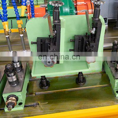 Nanyang ERW Welded Iron Pipe Mill Production Line Carbon Steel Round Pipe To Square Pipe Making Machine photo-5