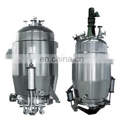 1000L nicotine stainless steel vertical jacketed extraction tanks machine