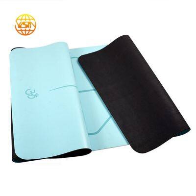 Yishengnuo Eco Friendly Non-Slip Anti Skid Pilates Rubber Yoga Matt Gym Fitness Sports yoga mats