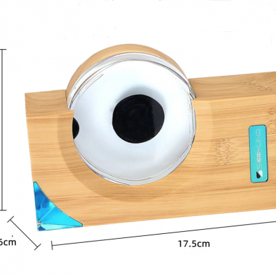 Factory New Design MHD Music Rhythm Light Desktop Decompression Ornament Venom Wireless Speaker Companion Creative Tide Play Creative Gift photo-3