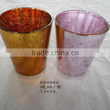 decorative mercury jar glass factory supply