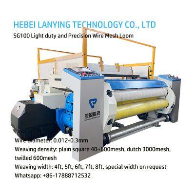 PCB Screen Printing Wire Mesh Weaving Machine
