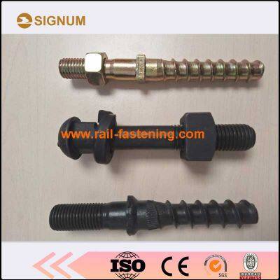 VOSSLOH SCREW ss8 m24x182mm railway screw spike