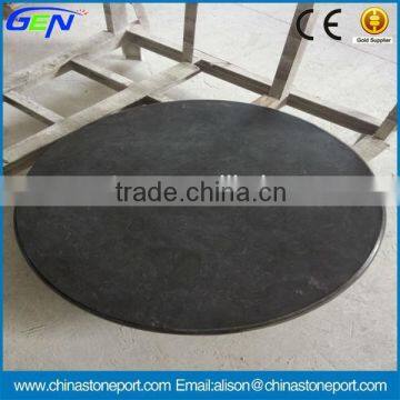 Round Table Top Blue Limestone Material