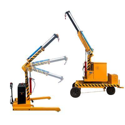 Small Manual Electric Hydraulic Small Lifting Crane