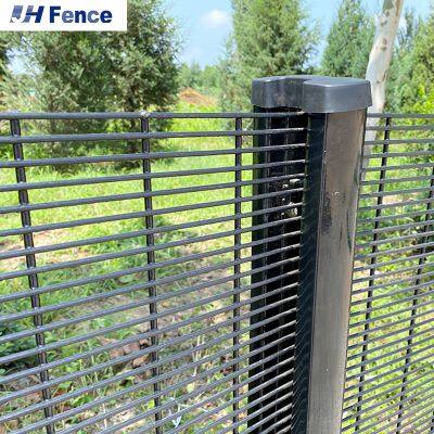 3D Защитный забор из устойчивого ПВХ-покрытой сварной сетки 358 Антискалярный защитный заборный панель для аэропорта, сада и строительства