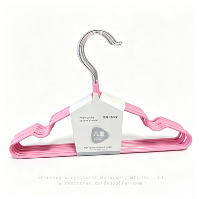 Антискользящие металлические вешалки с гладкими краями, антискользящие стальные вешалки