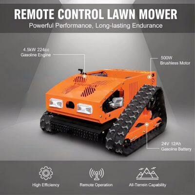 Vigorun VTC550 Grass Cutter Safe Wildlife Hazards Electric Lawn Mowers Remote Control Trimmer Grass