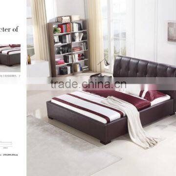 wholesale High Quality Modern Leather Bed